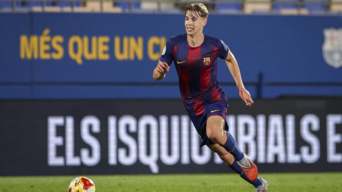 Tommy Marqués, jugador del Barça B. Foto: SPORT