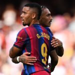 Raphinha y Gabriel Jesus