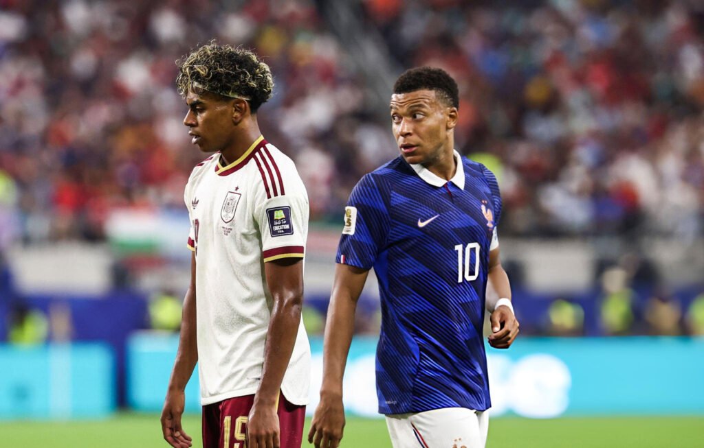 Lamine y Mbappé